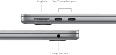 MacBook Air 13 M3 10C GPU/24/256GB (Space Gray)