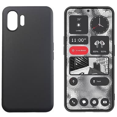 Silikon skal svart Nothing Phone (2)