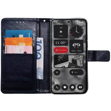 Plånboksfodral 3-kort Nothing Phone (2) - Mörkblå