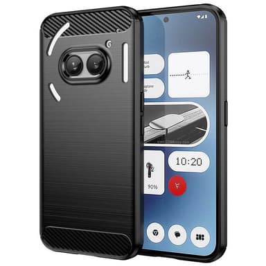 Borstat silikon skal Nothing Phone 2a - Svart