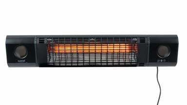 Sunred Värmare Sun and Sound Ultra Wall Svart 2000 Watt
