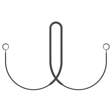 Silikonsnöre Neckband JBL Live 300TWS - Svart