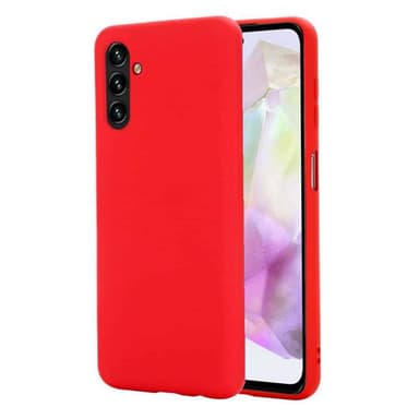 Liquid silikon skal Samsung Galaxy A35 - China Red