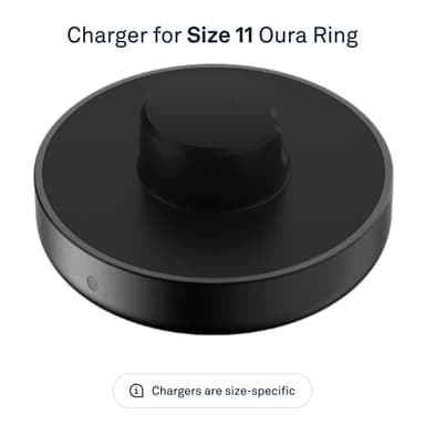 Oura Ring Gen3 laddare (storlek 11)