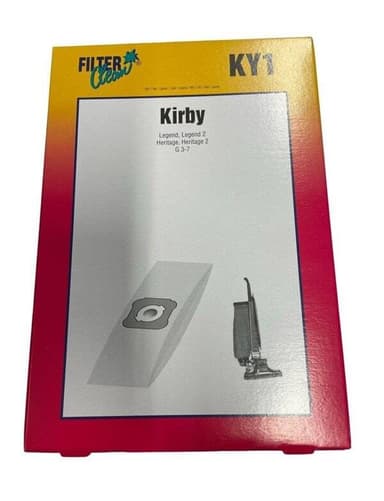 Dammsugarpåsar KY1 till Kirby 3-pack