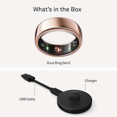 Oura Ring Gen3 Horizon smartring storlek 6 (roséguld)
