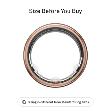 Oura Ring Gen3 Horizon smartring storlek 9 (roséguld)