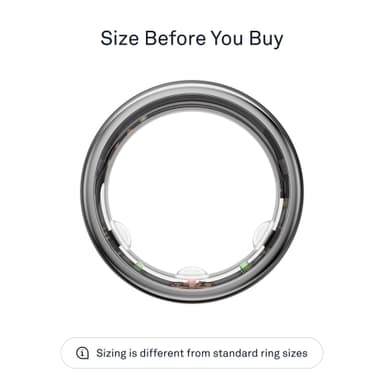 Oura Ring Gen3 Horizon smartring storlek 6 (Silver)