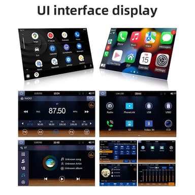 5"" Car Play Bilstereo Mobil Anslutning Bil Bluetooth MP5-spelare
