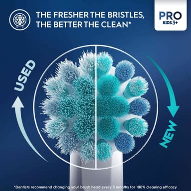 Oral-B Kids Spiderman tandborsthuvuden 805374 (4-pk)