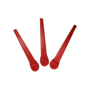 100-pack trimmerknivar för grästrimmer Röd GARDENA 9823/9825/9820/9821