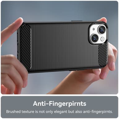 iPhone 14 Skal Fodral Case (Svart)