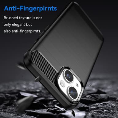 iPhone 14 Skal Fodral Case (Svart)