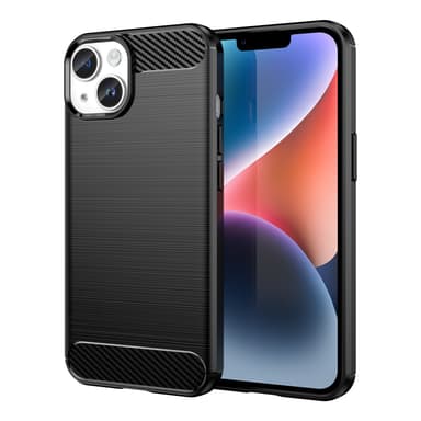 iPhone 14 Skal Fodral Case (Svart)