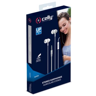 UP500 Stereoheadset In-ear Vit