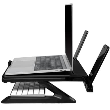 Hopfällbart Laptopställ och höjdjusterbart Sv