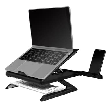 Hopfällbart Laptopställ och höjdjusterbart Sv