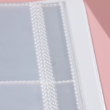 Fotoalbum 64 Pocket 3 Inch Vit