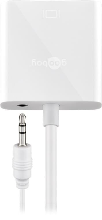 HDMI™/VGA-adapter, förnicklad