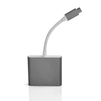 USB-C till VGA adapter med USB 3.0 PD och USB-C