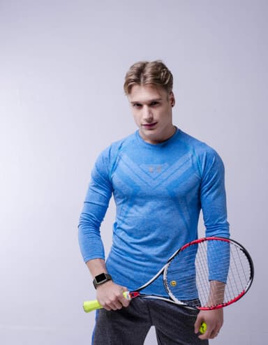 Smartklocka med 1.3 tums färgdisplay - vattentät sportklocka