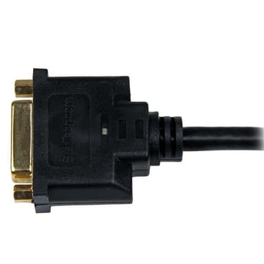 StarTech.com 20 cm HDMI till DVI-D-videokabeladapter - HDMI-hane till