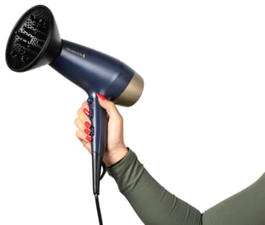 Remington Sapphire Luxe hårtork D5805 (blå, guld)