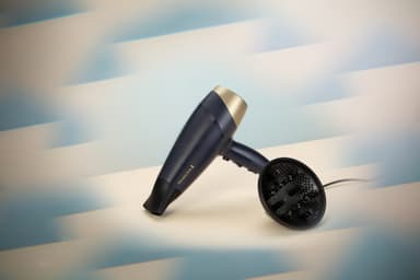 Remington Sapphire Luxe hårtork D5805 (blå, guld)
