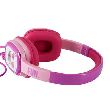 Hörlur Flip'N'Switch Junior On-Ear Trådad Rosa 80dB
