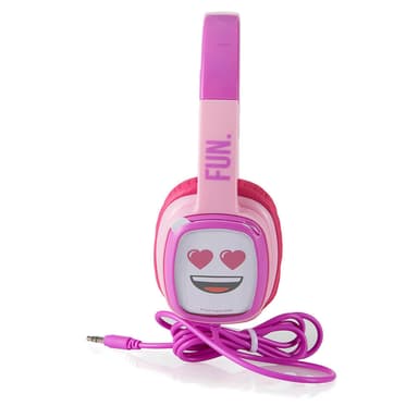 Hörlur Flip'N'Switch Junior On-Ear Trådad Rosa 80dB