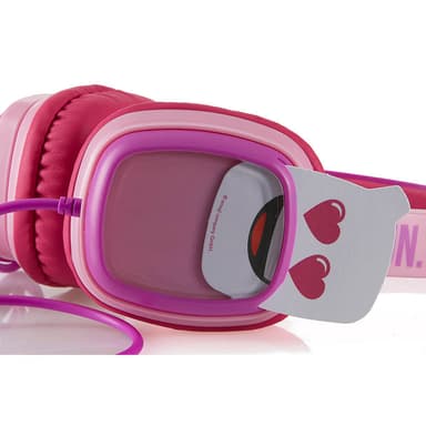 Hörlur Flip'N'Switch Junior On-Ear Trådad Rosa 80dB