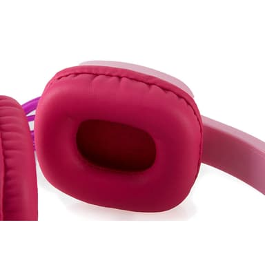 Hörlur Flip'N'Switch Junior On-Ear Trådad Rosa 80dB