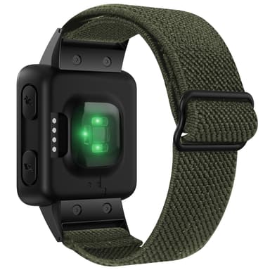 Garmin Forerunner 35/30 armband Nylon Militärgrön