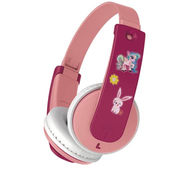 Hörlur KD10 On-Ear Trådlös 85dB Rosa