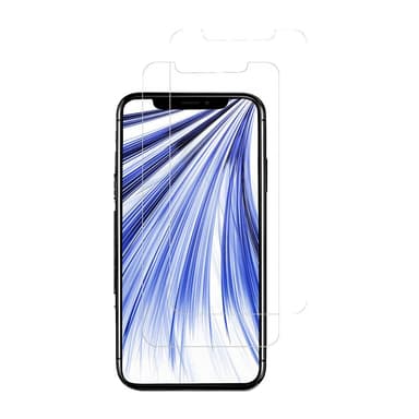 Skärmskydd iPhone XR Härdat glas Transparent 2-pack