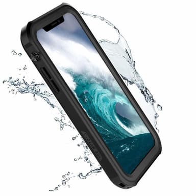iPhone XS Max vattentätt fodral/skal Svart