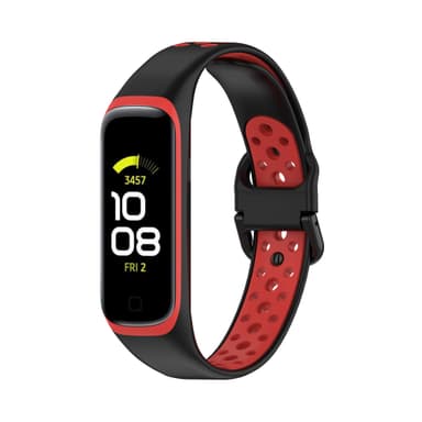 Samsung Galaxy Fit 2 SM-R220 Armband Silikon Svart/Röd