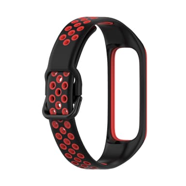 Samsung Galaxy Fit 2 SM-R220 Armband Silikon Svart/Röd