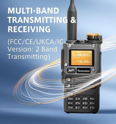 UV-K5 Plus 1600 mAh 2-vägsradio, walkie talkie med antenn