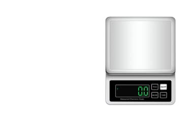 Elektronisk Digitalvåg Svart 5 kg/0,1 g