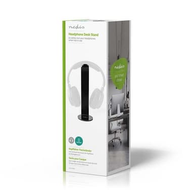 Stativ för hörlurar | ABS | 87 x 244 mm | Svart