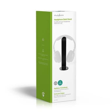 Stativ för hörlurar | ABS | 87 x 244 mm | Svart