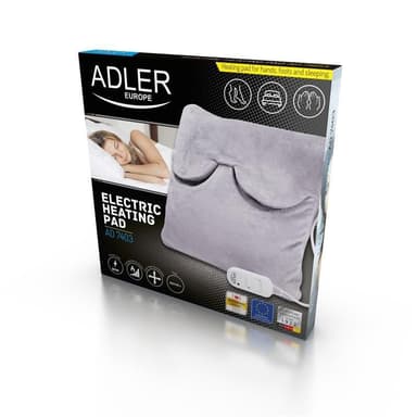 Adler AD 7403 Elektrisk värmedyna, Grå