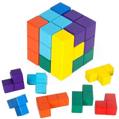 3D Pussel kub