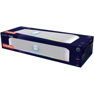 Trust GXT 619W Thorne RGB Soundbar Vit