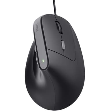 Trust Bayo II Ergonomisk mus Svart