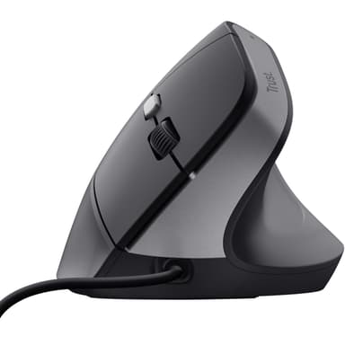 Trust Bayo II Ergonomisk mus Svart