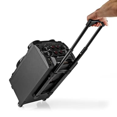 Nedis Bluetooth® Party Speaker | Maximal batteritid: 6.5 timmar | 120 W | Bärhandtag | Festljus | Equalizer | Svart