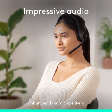 Logitech Zone 300 trådlöst headset (grafit)