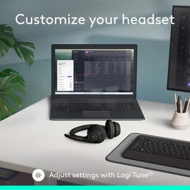 Logitech Zone 300 trådlöst headset (grafit)